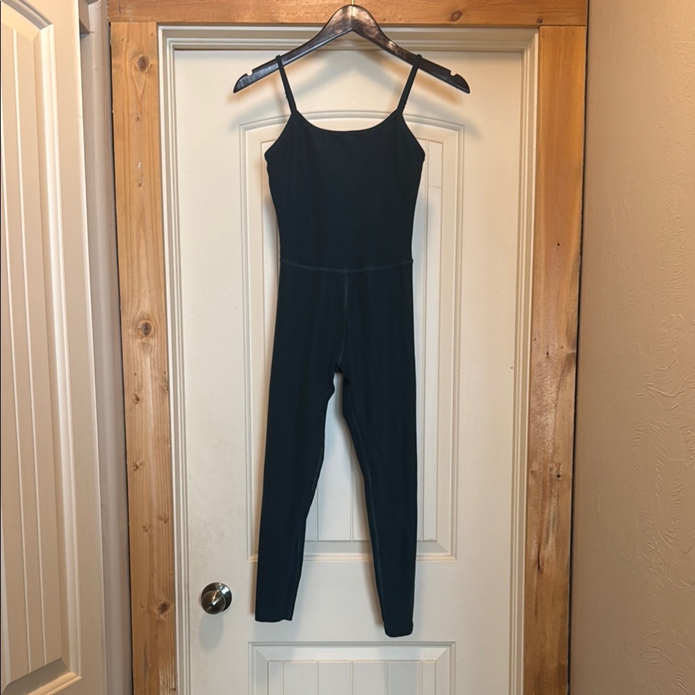 Beyond Yoga Midnight Green Uplevel Jumpsuit